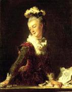 Jean-Honore Fragonard, Portrait of Marie-Madeleine Guimard (1743-1816), French dancer